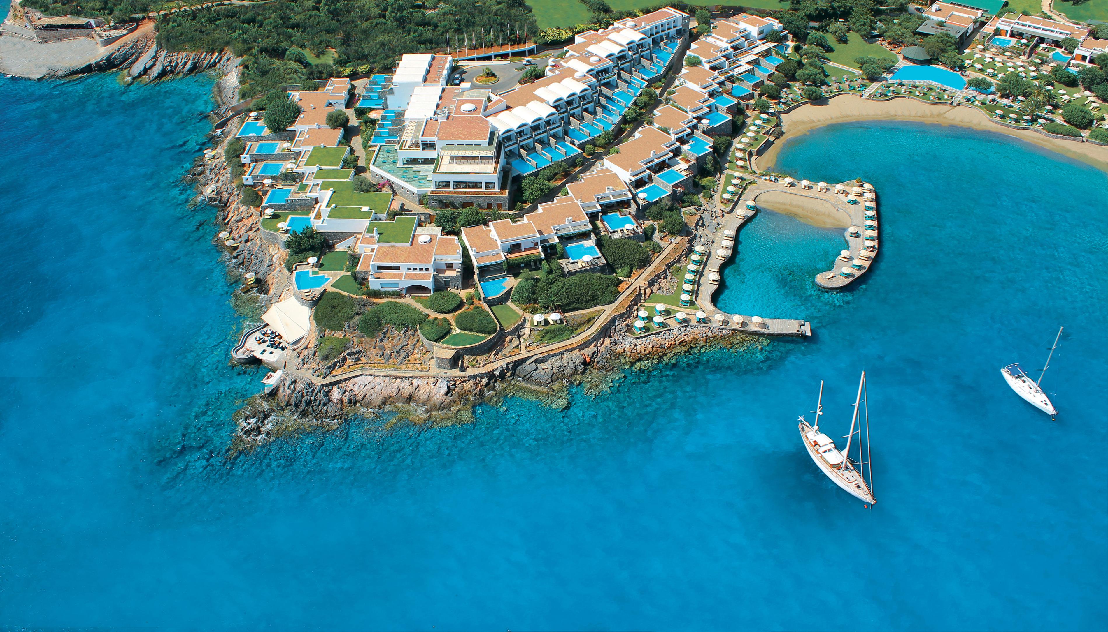 Elounda Peninsula Luxury Resort, Six Senses Spa Exterior photo